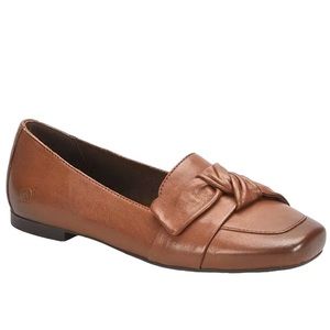 Born Brown Leather Loafers